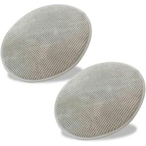 Coussin de Tabouret Ronde - Coussin de Chaise Ronde Confortable - 30/35/40/45/50cm - Galette de Chaise pour Salle à Manger, Cuisine, Bureau, Bar, Jardin, Intérieur/Extérieur(Color 2,50x50cm 2pcs) (zisuofuzhuangshanghang, neuf)