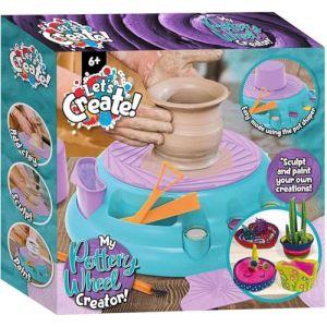 Sambro Tour de poterie pour enfants - Kit de création + accessoire de poterie (Humbi Toys, neuf)