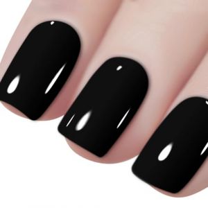 Vishine 16ml Vernis à Ongles Gel Couleur Noir, Vernis Semi Permanent Soak Off UV LED Gel Polish Nail Art Manucure 16ml L041 (ChicChicYou, neuf)
