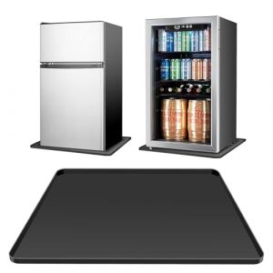 Tapis de r&eacute;frig&eacute;rateur en silicone avec rebord sur&eacute;lev&eacute; Protection de sol pour r&eacute;frig&eacute;rateur Tapis de r&eacute;frig&eacute;rateur antibact&eacute;rien Plateau de r&eacute;frig&eacute;rateur en silicone Tapis de sol pour r&eacute;frig&eacute;rateur (lianghengdianzi, neuf)