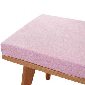 Odaima Coussin de Banc Interieur 1 2 3 ou 4 Places, Coussin de Si&egrave;ge de Banc 100/180/200/120/90x40cm,Coussin d'assise 5cm d'&eacute;paisseur pour Jardin, Balcon, Terrasse et Palette(Rose,100x30x5cm) (AMZYYY, neuf)