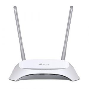 TP-Link Routeur 300Mbps Wi-FI N, 1 Port USB 2.0, 4 Ports Ethernet, Port USB pour cl&eacute; 3G/4G (TL-MR3420), Bureau (TopBiz FR ?, neuf)