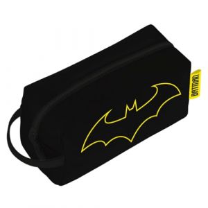 ARDITEX, Trousse de Toilette Batman, Imperméable avec Fermeture à Glissière, Idéal pour l’École, Voyage Accessoires ou Les Petites Affaires, 100% PU, 3 x 22 x 8 cm (FMC-Store, neuf)