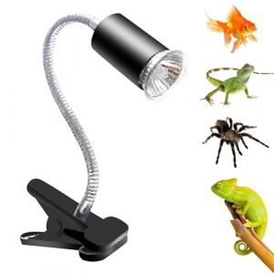Lampe chauffante pour aquarium, lampes pour tortues aquatiques | Lampe d'escalade réglable pour animaux de compagnie - Lumière de bain pour réservoir de tortue d'aquarium, lumière UV pliable à 360 deg (Yuyuxian, neuf)