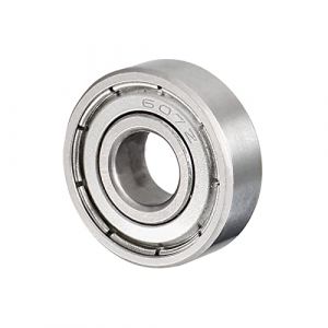 CoCud Profonde Rainure Balle Roulements, 607ZZ Modèle 7mm x 19mm x 6mm, Carbone Acier Double Bouclier Roulements - (Applications: pour Moteur Planches Roulettes Rouleur Roues) (cocud, neuf)