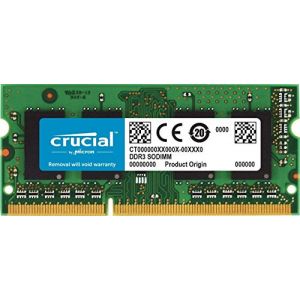 Crucial RAM CT51264BF160BJ 4Go DDR3 1600 MHz CL11 Mémoire d’ordinateur Portable (AH.DIREKT, neuf)