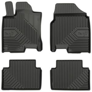 MOTOS Tapis de sol caoutchouc pour Nissan Qashqai I 2006-2013 Améliorez Votre Confort de Voyage avec Le tapis noir antidérapant Auto No.77- tapis voiture Tous Temps pour Voiture, Protection Contre les (MOTOS EU, neuf)
