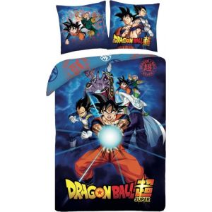 arlis Parure Housse De Couette Dragon Ball Super - 140 x 200 Cm avec taie d'oreiller Dragon Ball Super (Houssse de Couette Dragon Ball) (tomkid, neuf)