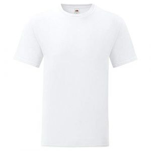 Fruit of the Loom - 61-212 - T-shirt (Lot de 5) - Homme - Blanc - Taille: XXL (Amzteam-pro, neuf)