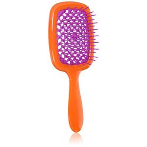 Jäneke Superbrush Brosse orange avec hérisson fuchsia 55 g (niavida, neuf)