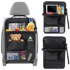 Cimvidi Organisateur de Si&egrave;ge de Voiture, Sac de Rangement de Voiture Avec Table Pliante et Pochette Pour Tablette/T&eacute;l&eacute;phone Portable Protecteur de Dossier Pour Enfant de Voiture (Ikk eu, neuf)