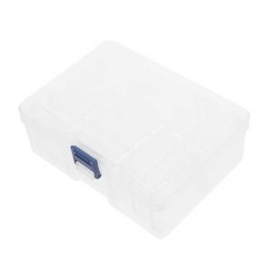 VICASKY Bo&icirc;te De Rangement Pour Bijoux Petite Bo&icirc;te De Rangement Pour Boucles Oreilles Pour Fermoirs Oreilles Plastique (Micanties, neuf)