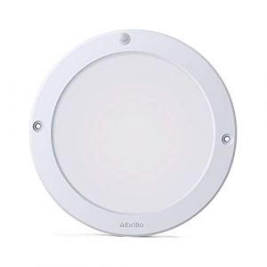 Albrillo Plafonnier LED - 18W avec Détecteur de Mouvement avec Détection infrarouge, Angle de faisceau 120°, 1300LM 4000K Blanc naturel, Lampe de plafond pour Couloir, entrée (FXMYBH, neuf)