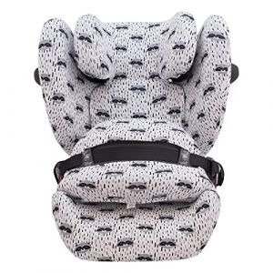 JYOKO KIDS Housse pour siège auto bébé en coton compatible avec Cybex Pallas G I-SIZE (Housse Pallas G, RACCOON) (JYOKO, neuf)