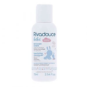 Rivadouce Bébé Gel Lavant Surgras Non Parfumé Bio 75 ml (BIOSAMPLE, neuf)
