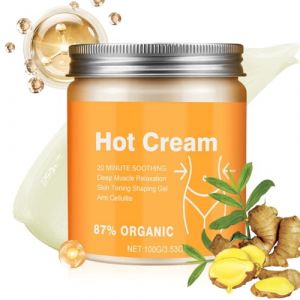 Cr&egrave;me Amincissante | Pure et Naturelle Cr&egrave;me Chauffante | Lotion Hydratante Fermet&eacute; 100g pour Cuisses &Eacute;paules Nuque Fessiers Muscles Hommes Femmes R&eacute;cup&eacute;ration Sport (yinsit, neuf)
