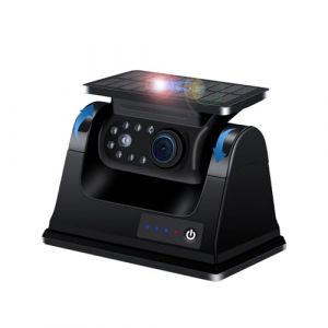 Camera de Recul sans Fil Solaire Magnétique avec 9600mAh Batterie Rechargeable 1080P Caméra de Recul sans Fil pour Remorque Camion Modèles P116S (YDtech, neuf)