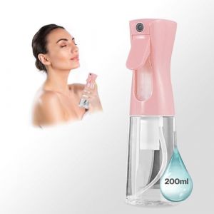 O³ Brumisateur Visage Rechargeable Rose 200ml, brumisateur de poche, vaporisateur eau enfant - Vaporisateur Cheveux, Plantes et Jardinage, Voyage, Parfums Ambiance, Ménage (Kolnaix France, neuf)