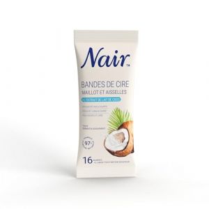 Bandes De Cire Froide Maillot Et Aisselles X16 - Nair - Soin Corps - (Beauty-Distributions, neuf)