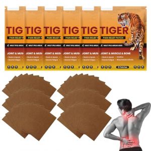 Patch Anti Douleur,Patch Chauffant,Patch Anti Douleur Genou,Patch Chauffant Dos,Pain Relief Patches,Patch Soulagement de Douleur au Genou,Pansement Anti-Douleur,pour Cou,Epaules,Dos (M-48pc) (Seaneene, neuf)