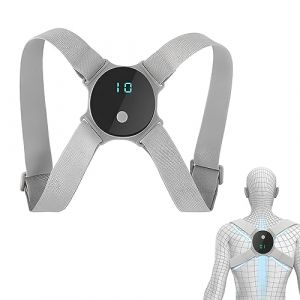 Appareil de massage lymphatique apaisant à ultrasons et infrarouge pour le cou, ceinture de correction intelligente du bossu, orthèse de soutien de l'épaule avec plusieurs modes de massage (maimei, neuf)