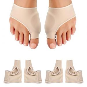SnKaoyT 2 Paire Chaussettes Hallux Valgus Coussinet pour Gros Orteil et Orteils Avant Gros Redresseur d'Orteil Manchons de Protection Correction et Protection des Orteils en Marteau (zhongshanshishihaodianzishangwuyouxiangongsi, neuf)