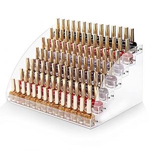 Support de vernis à ongles acrylique 7 couches organisateur de vernis à ongles acrylique clair stockage de vernis à ongles clair présentoir de vernis à ongles(7) (Theatly931, neuf)