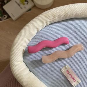 Texture, acétate, mode, frange contrastée, pince à bec de canard, mignonne, gouttelettes de graisse, petites épingles à cheveux, épingles à cheveux, accessoires pour cheveux pour femme (unBaiI, neuf)