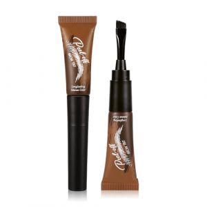 Tatouage Sorcil Peel Off, Peel Off Gel Tint, Semi-Permanent Sorcil Dye, Teinture Sourcil, Coloration Sourcil, Dure 3 Jours, Maquillage Naturel Imperm&eacute;able Pour Les Femmes Filles (#4, 6.8ml) (Yuexin Era, neuf)