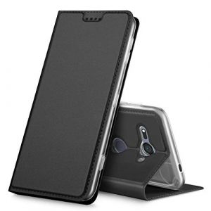 Verco Etui pour Sony Xperia XZ2 Compact, Coque Pochette Portefeuille pour Housse Xperia XZ2 Compact avec Magnétique Fonction Wallet - Noir (ATS-Discounter, neuf)