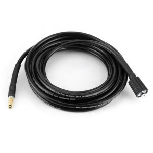 Tuyau de Nettoyeur Haute Pression, Tuyau en Caoutchouc de Nettoyage D'eau &agrave; Haute Pression de 40MPa 5800PSI pour Karcher K2 K3 K4 K5 (8 m&egrave;tres) (yafaa, neuf)