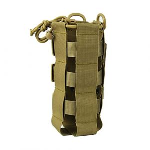 ETOPARS Bouteille d'eau Porte-Sac Sac Cordon Ouvert Top pour Tactique Molle randonnée Voyage Largeur réglable (Etocars, neuf)