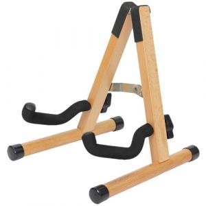 Homoyoyo Support Pliable pour Mandoline en Bois Massif, Socle Compact Amovible, &Eacute;tag&egrave;re de Rangement Stable Anti-d&eacute;rapante, Accessoire Pratique pour Instruments de Musique &agrave; Cordes (S Wisdom HF, neuf)