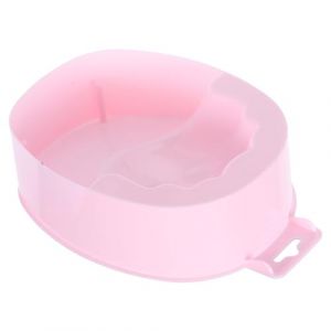 PENIKOKO Bol Rectangulaire de Trempage pour Ongles Rose Bassine Manucure Plastique pour Retrait Vernis et Soins des Cuticules Compatible Usage Salon et Domicile (xinshengzhan, neuf)