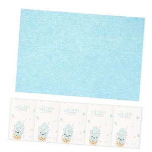 GANAZONO 250 pi&egrave;ces Absorbantes de S&eacute;bum pour Visage Papier Buvard Anti-brillance P&acirc;te de Bois Naturelle de Fines et Portables pour Contr&ocirc;le de Huile et Retouches Maquillage (JUNEE, neuf)