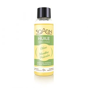SOARN - Huile Olive, Menthe Poivrée 100mL - 100% Pur et Naturel - Soin Capillaire - Cheveux texturés - Peau (Soarn, neuf)