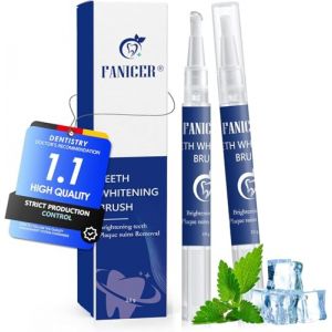 2 Stylos blanchissants professionnels pour dents, Soins dentaires blanchissants, Portable & Facile &agrave; utiliser, Formule professionnelle, &Eacute;limine les taches dentaires (wuhanxiahuimaoyiyouxiangongsi, neuf)