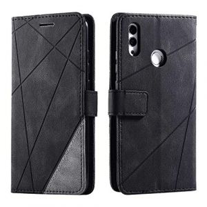 SONWO Coque pour Huawei Honor 10 Lite/Huawei P Smart 2019, Etui en Cuir PU Portefeuille Housse Fermeture Magn&eacute;tique und Flip pour Huawei Honor 10 Lite/Huawei P Smart 2019, Noir (SONWO EU STORE, neuf)