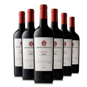 Gérard Bertrand Heritage Vin Rouge | Malbec | AOP Cahors Sec | 2020 (6 x 0.75 l) (Gérard Bertrand, neuf)