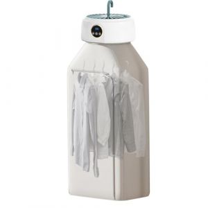Sèche-linge portable, sèche-linge électrique, Sèche-linge électrique pour appartement, Sèche-linge portable, sèche-linge compact sans perceuse, sèche-linge pliable, machine de séchage pour appartement (zhiyuziqin, neuf)