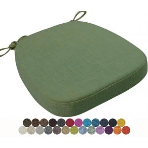 Coussin de Chaise 40x38/43x40/43x42cm Coussins de Si&egrave;ge Amovible Lavable Galette de Chaise, pour Int&eacute;rieur et Ext&eacute;rieur, Bureau, Salle &agrave; Manger, Maison, Jardin(Color16,43x40x3cm) (amzgyc, neuf)