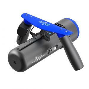 Edge K5 Scooter Sous-marin 50M étanche, Autonomie de 60 Minutes, Contrôle à 3 Vitesses Scooter Propulseur Sous-marin, Idéal Pour la Plongée Avec Tuba, la Plongée Sous-marine et les Piscines -Bleu (OMPHOBBY Officiel, neuf)
