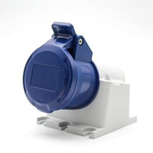 DOJA Industrial | Prise Femelle Industrielle CEE 32A | 2 Pôles + Terre | 220V | Etanche IP44 | Connecteur Electrique pour Rallonge Electrique, Camping Car | Pour Usage Intérieur et Exterieur (DOJA Barcelona, neuf)