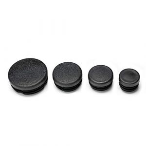 Enkotrade Lot de 21 bouchons &agrave; ailettes ronds avec un diam&egrave;tre de 50 mm, bouchons de tuyau, bouchons en poly&eacute;thyl&egrave;ne de haute qualit&eacute;, bouchons, capuchons (Enkotrade, neuf)