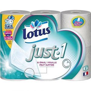 Lotus Just-1 6 Rouleaux (lot de 3) (B.L.K, neuf)