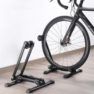 Support de vélo, portable et stationnaire, gain de place avec hauteur réglable, pour rangement intérieur de vélo, chevalet en alliage d'aluminium et réparation pour vélo de route (Y-Nut EU, neuf)