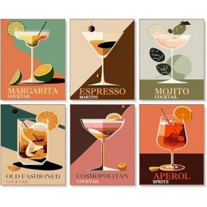 KAMIERFA Peinture par Num&eacute;ro Kits DIY 6 Pi&egrave;ces Peinture &agrave; L'huile Sur Toile Acryliques Kit de Peinture Numero Adulte avec Pinceaux et Peintures Acryliques (XiaoShuo-EU, neuf)