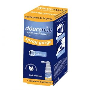 Doucenuit Spray Gorge Anti-Ronflement spray 23.5ml (ParapharmaQuiet, neuf)