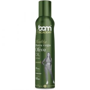 BAM Huile d’Olive Vierge Extra en Spray 200ml – Huile pour Cuisson, Friture et Assaisonnement, Pressée à Froid (BAM - become a master, neuf)