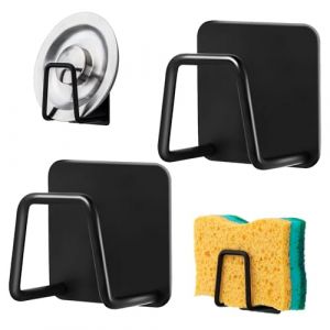 2 Pièces Porte Eponge Evier Cuisine,Porte Eponge Auto Adhesif,304 Inox Porte Eponge Evier,Support Eponge Evier Cuisine,Rangement Eponge Evier Cuisine,Pour Le Rangement De Cuisine Et Salle De Bain (DanLanYi, neuf)